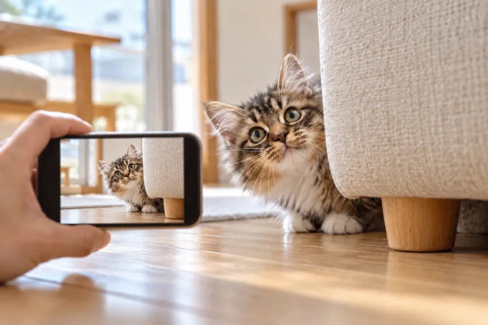 猫の写真を撮るコツ
